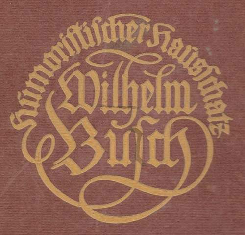 Wilhelm-Busch-Album. Humoristischer Hausschatz mit 1500 Bildern