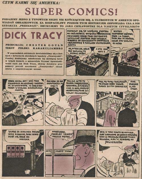 Przekrj - Dick Tracy
