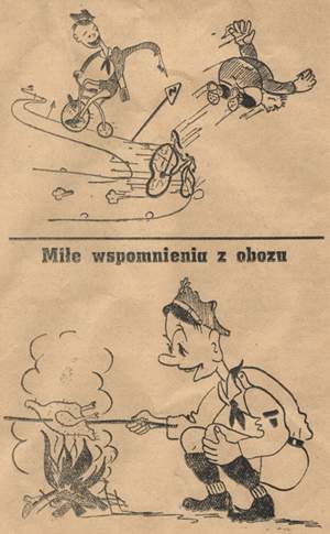 Pierwsze rysunki Henryka Chmielewskiego w świecie Przygd