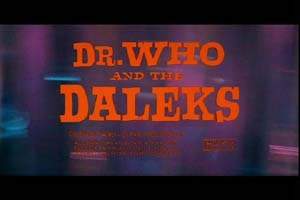 Dr. Who And Daleks